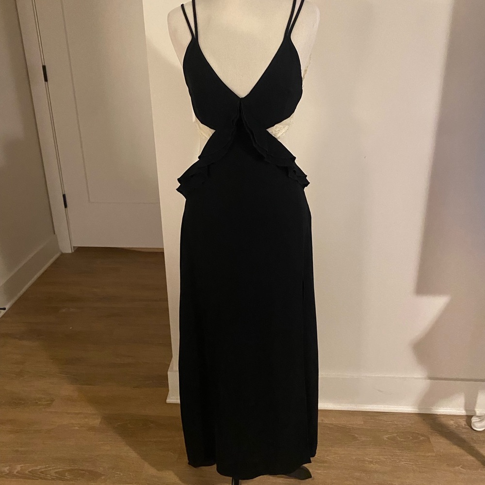 ZARA skip style lingerie dress with cut outs